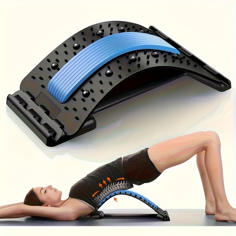 Home Gym Machine - 3-stufiger Rückenstrecker Haltungskorrektur Lendenwirbelstütze Ergonomisch für