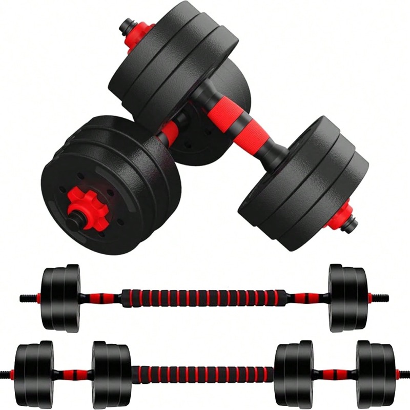 Home Gym Used - Verstellbares Hantelset, 44 Pfund Freihantel, 3-in-1-Hantelset,