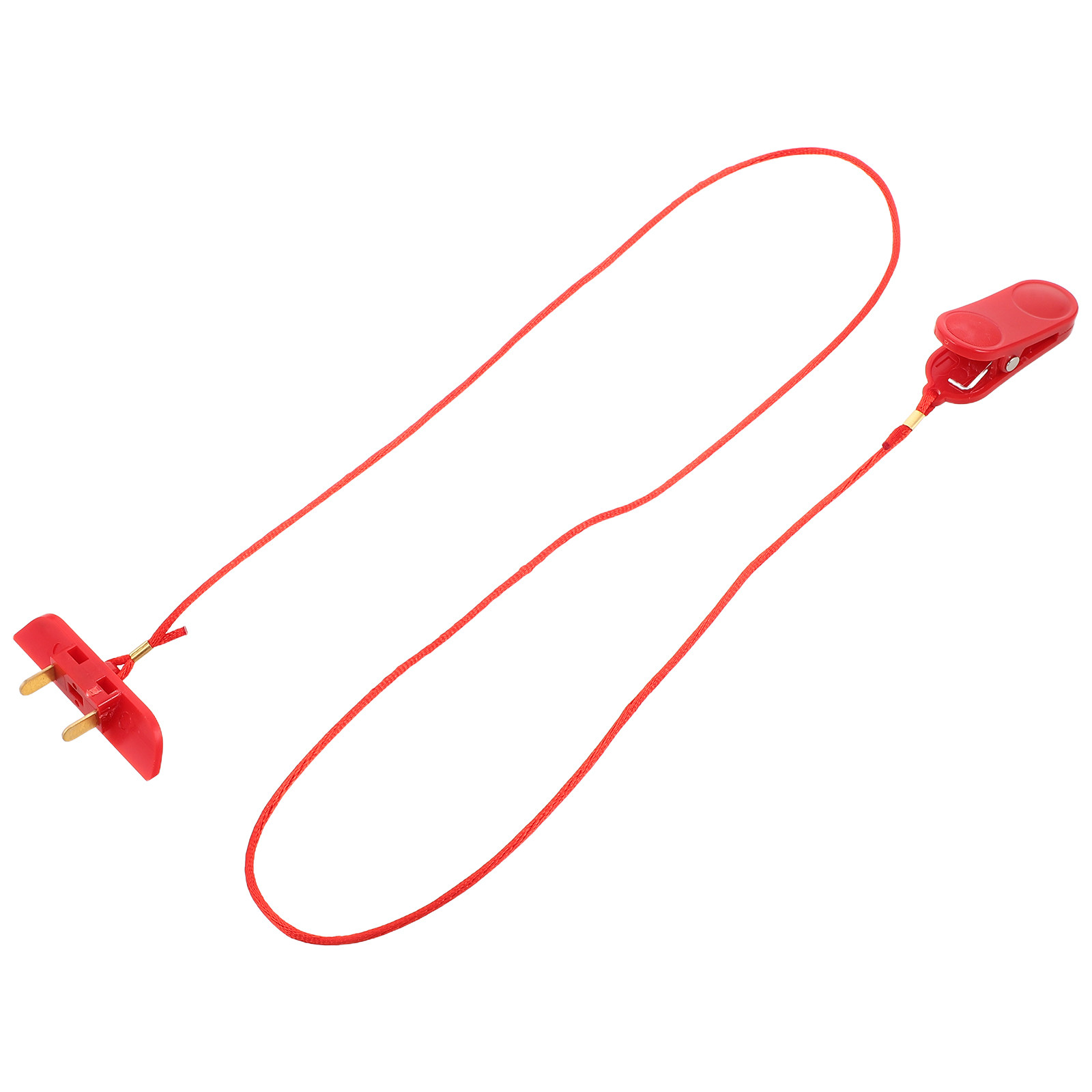 Home Gym Equipment - Universeller Doppelstift-Not-Aus-Schalter für Laufbänder, Ersatz-Not-Aus-Schlüssel für