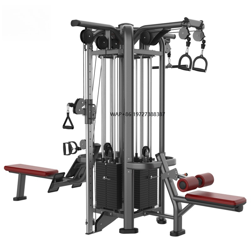 Home Gym Equipment - Multifunktionales Stahl-Krafttrainingsgerät für Zuhause, Ganzkörper-Trainingsmaschine mit