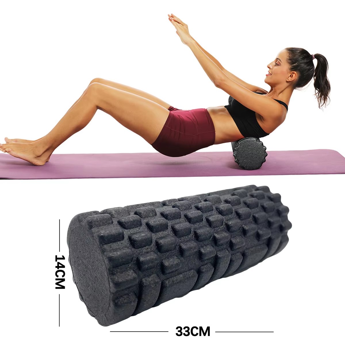 Home Gym House - 30/33 cm Fitness Schaum Roller Yoga