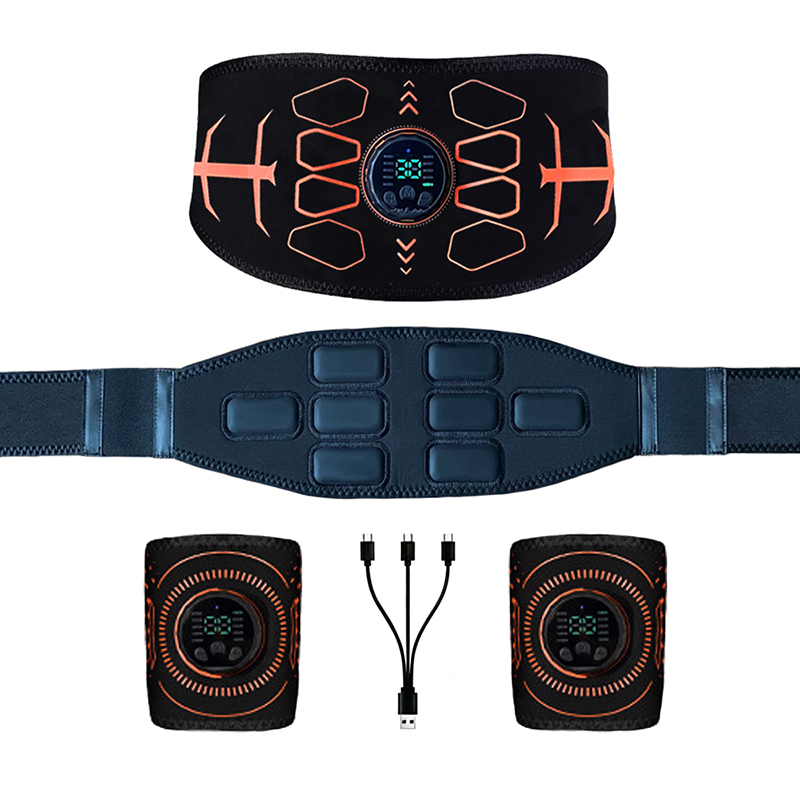 Home Gym House - Intelligenter Bauchmuskeltrainer-Gürtel, Muskeltonisierer für Körper- und