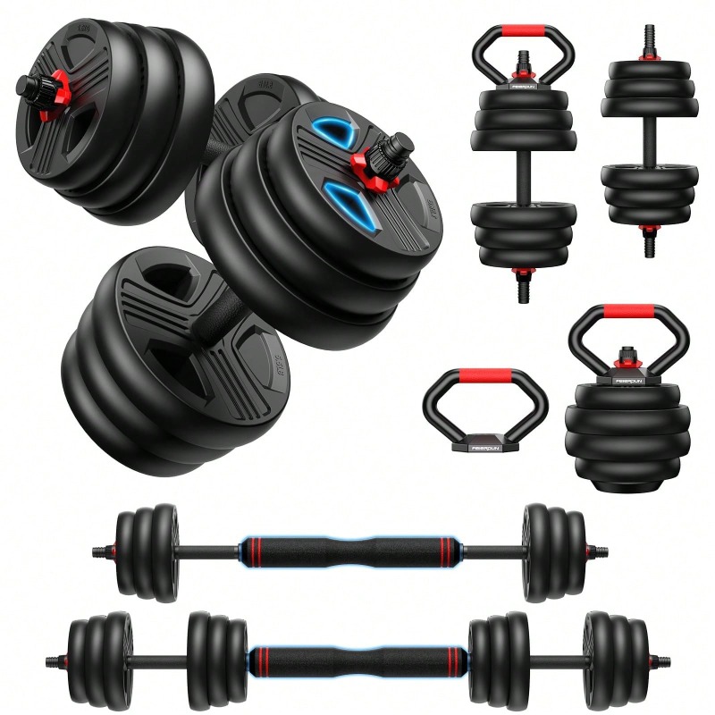 Home Gym Used - Verstellbares Hantelset, 45/55/70/90 lbs Freihantelset mit