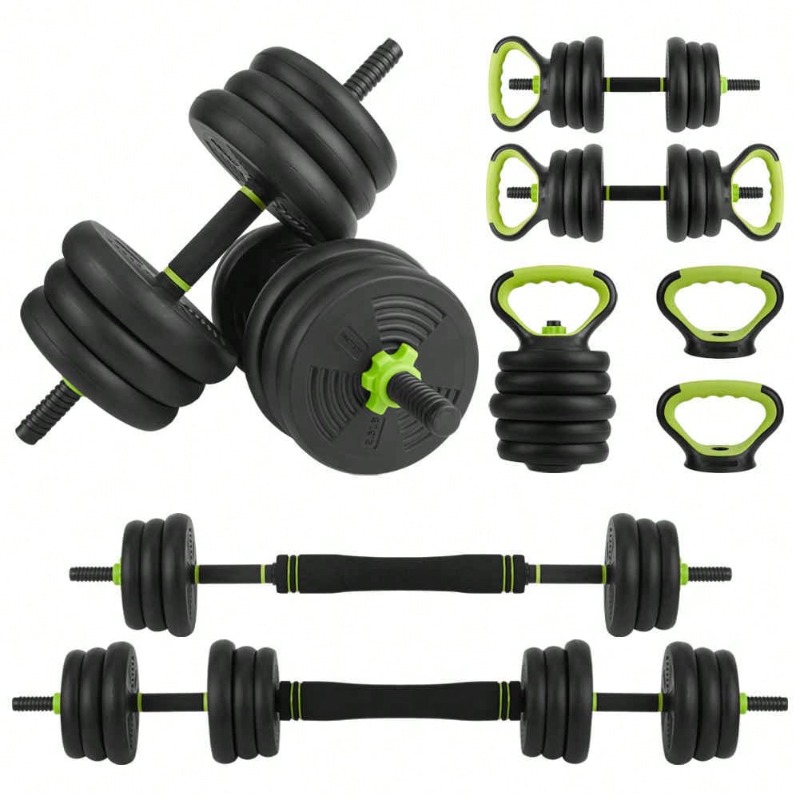 Home Gym Used - Großes Fitnessgerät 4-in-1 Verstellbares Hantelset, 44/66/88