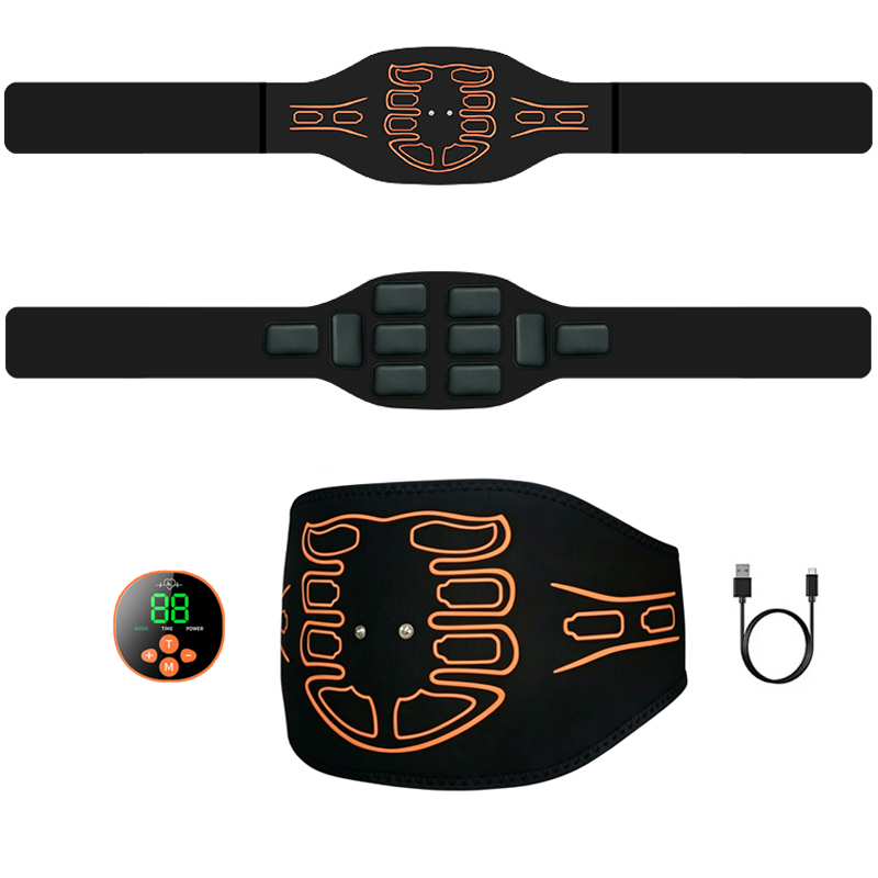 Home Gym House - Intelligenter Bauchmuskeltrainer: Bauchweggürtel, Muskelstimulator, Taillenmassagegerät, Schlankheitsgürtel,