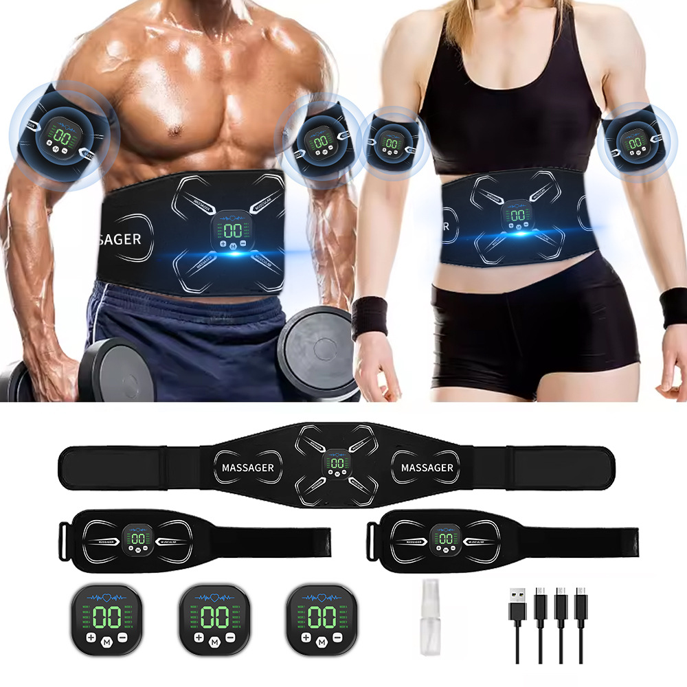 Treadmill Home Gym - EMS Muskelstimulator Bauchtrainer Abs Toner Arm