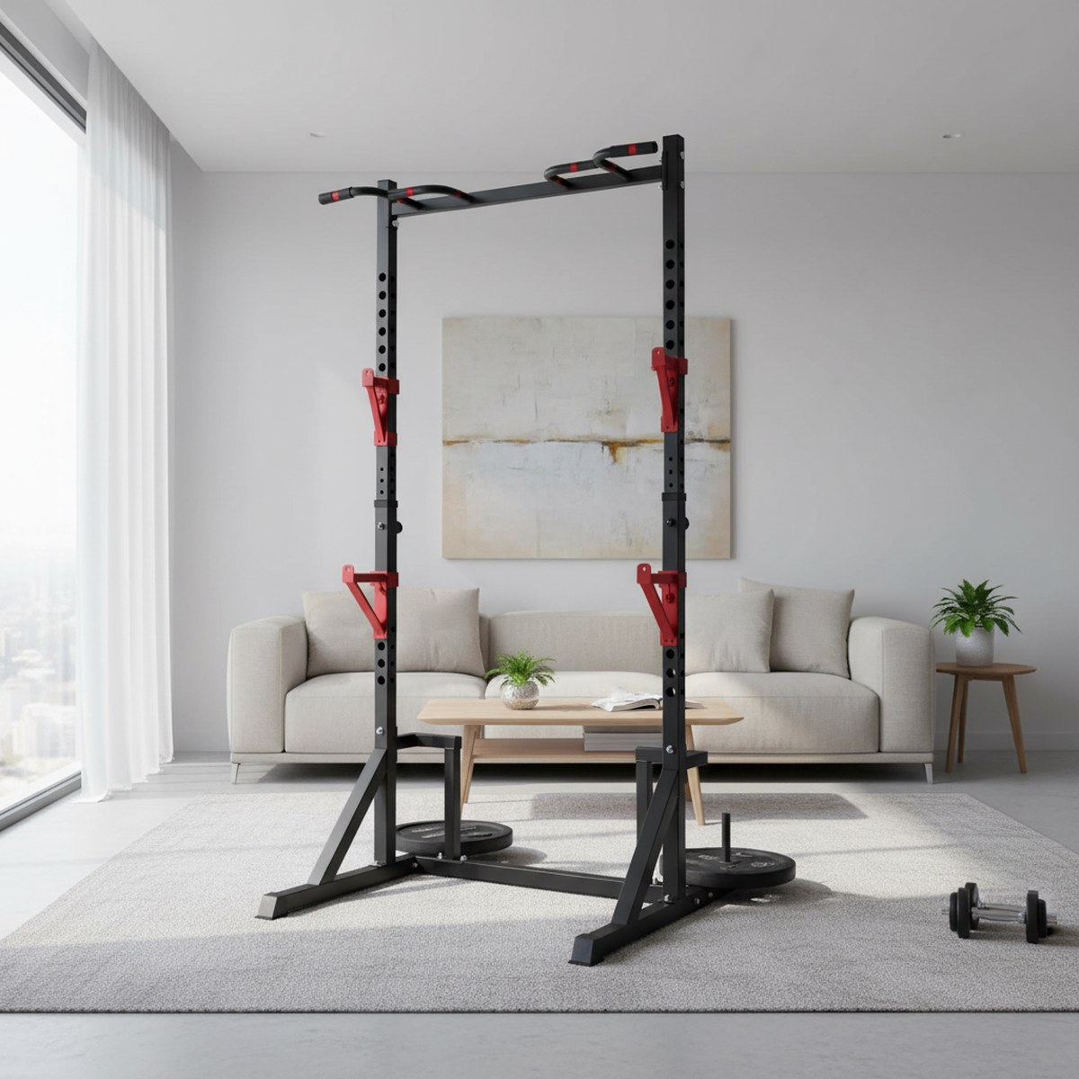 Verstellbares Power Rack mit K – Home Gym Equipment Bewertung und Preis