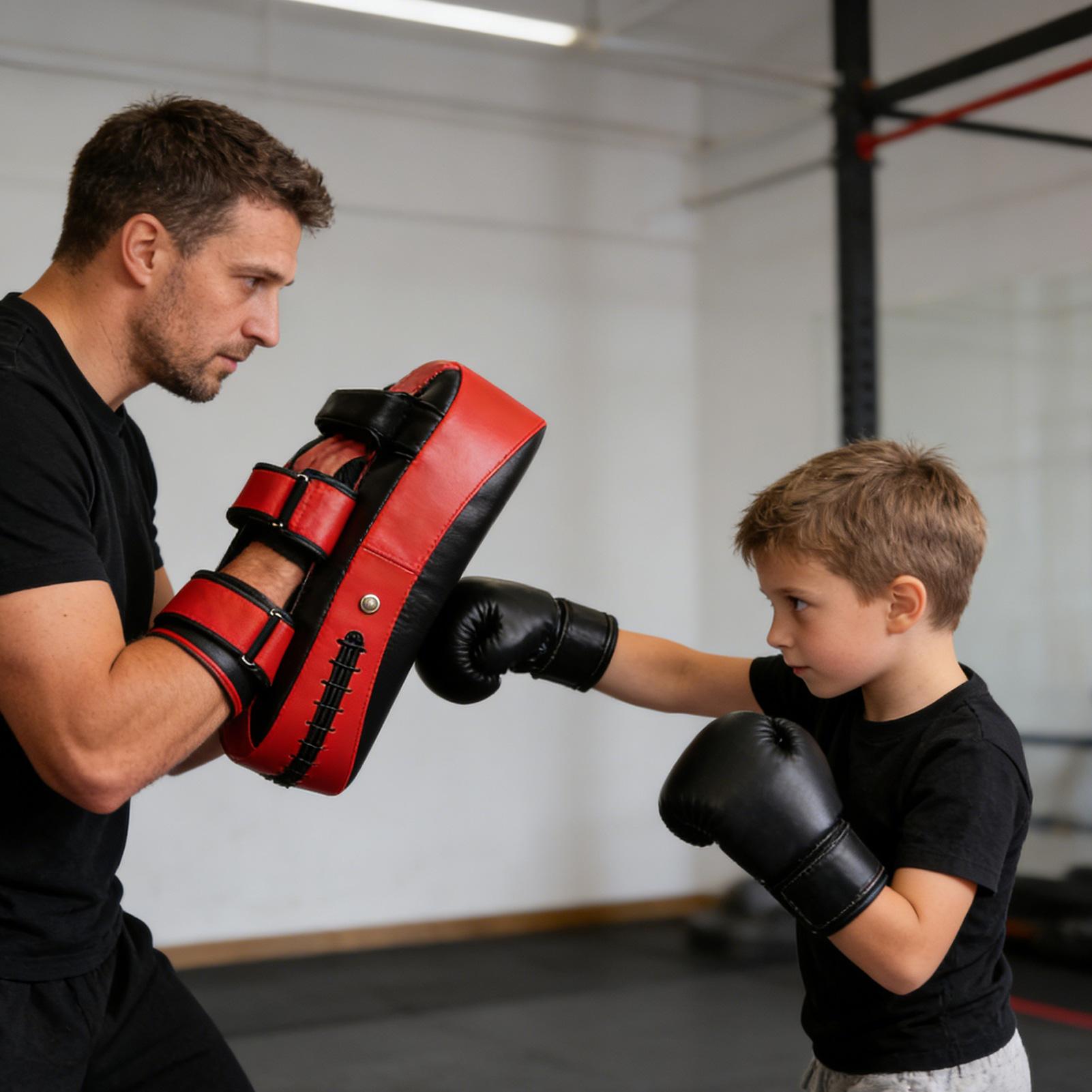PU-Leder Boxpads Gebogene Kick – Home Gym Equipment Bewertung und Preis