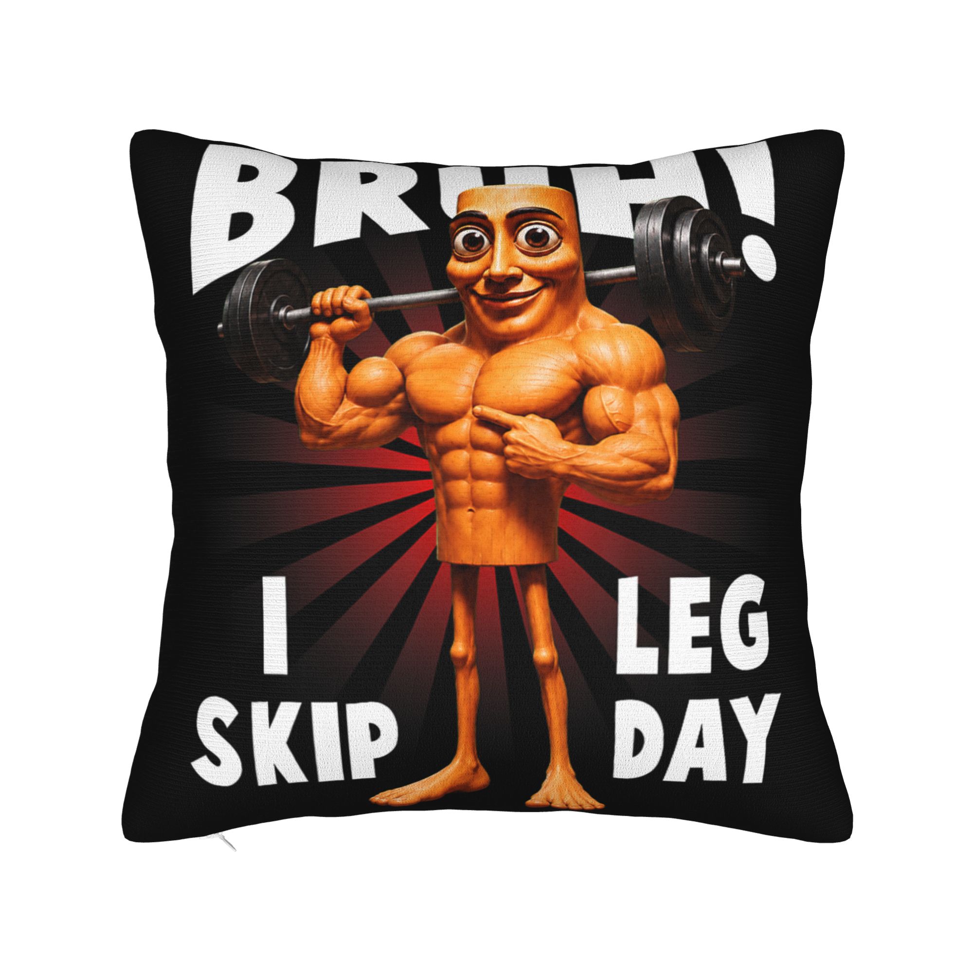Bruh I Skip Leg Day Tung Tung  – Home Gym Leg Day Bewertung und Preis