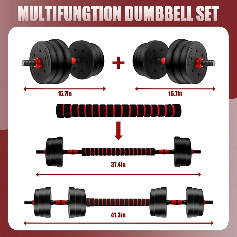 Verstellbares Hantelset, 44 Pf – Home Gym Used Bewertung und Preis
