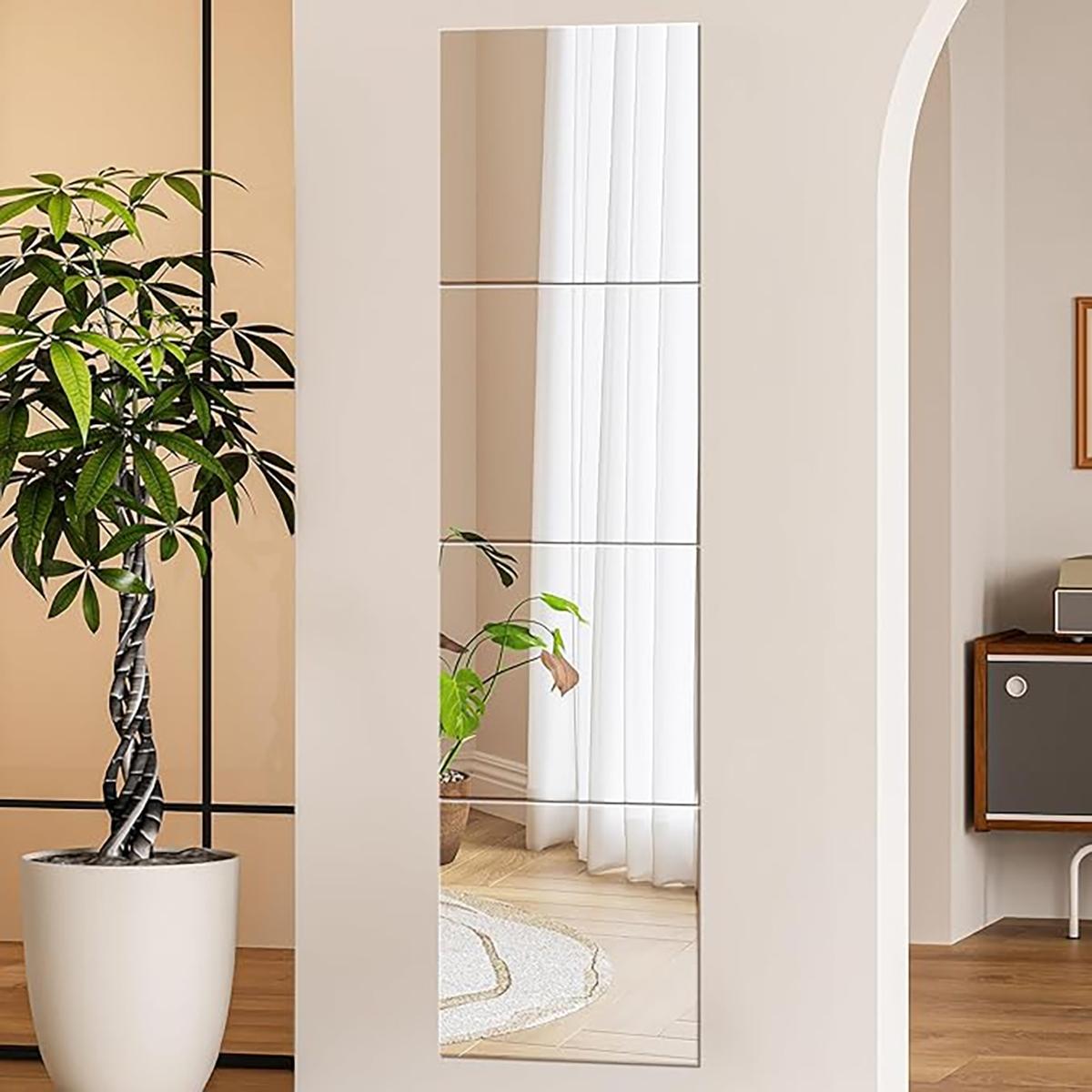 4 Stück Acryl-Spiegel-Wandaufk – Home Gym Diy Bewertung und Preis