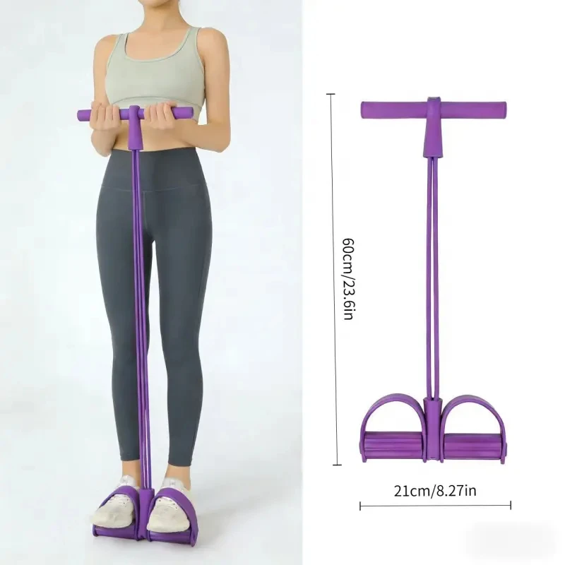 4-Widerstands-Elastik-Zugseil- – Home Gym Used Bewertung und Preis