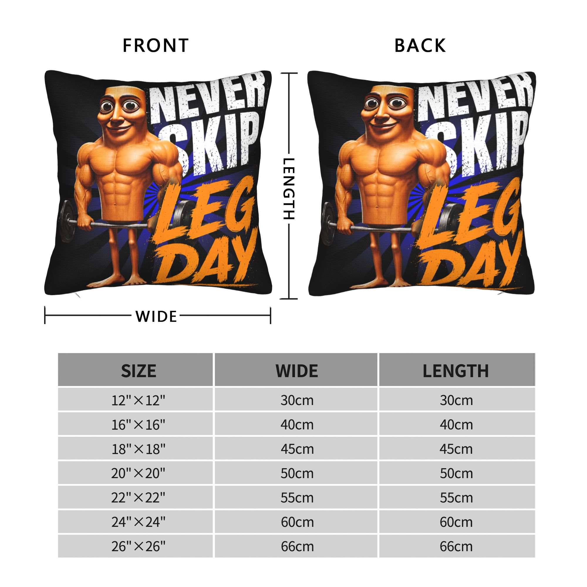 Lustiger Tung Tung Sahur Never – Home Gym Leg Day Bewertung und Preis
