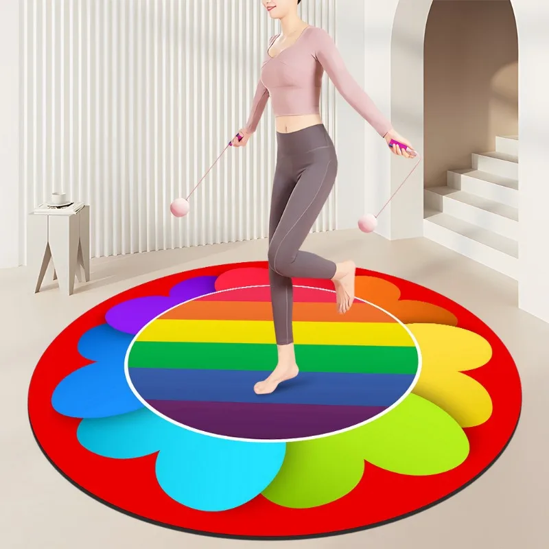 Regenbogen-Spiral-Fitnessmatte – Home Gym Diy Bewertung und Preis