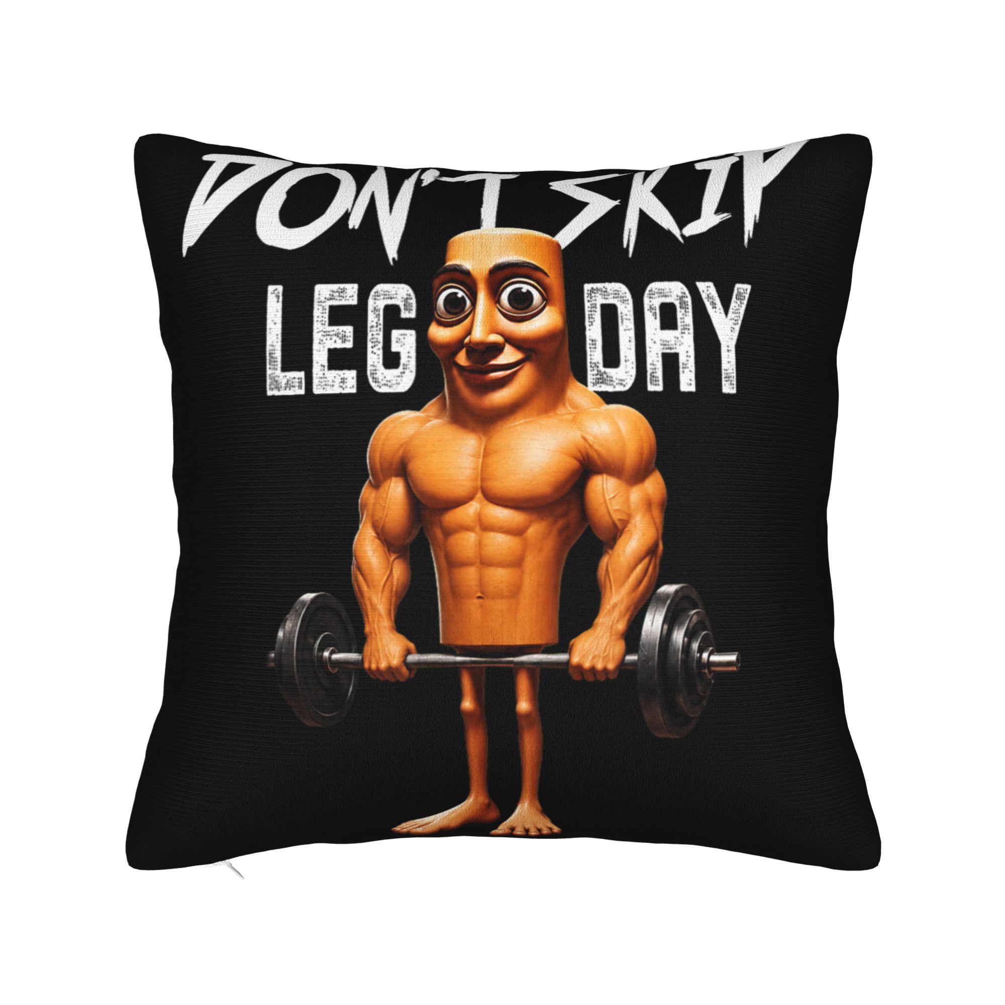 Kissenbezug „Don't Skip Leg Da – Home Gym Leg Day Bewertung und Preis