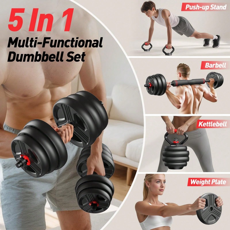 Verstellbares Hantelset, 45/55 – Home Gym Used Bewertung und Preis