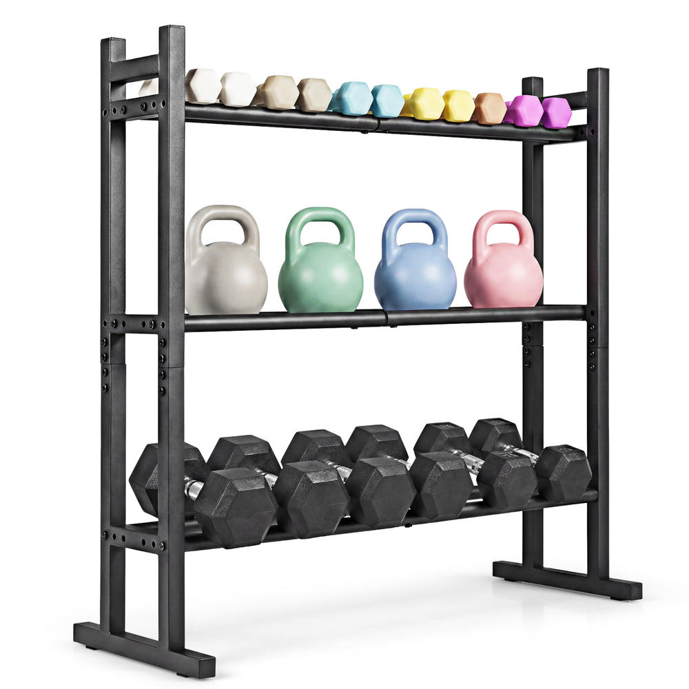 Robustes 3-stufiges Hantelrega – Home Gym Equipment Bewertung und Preis