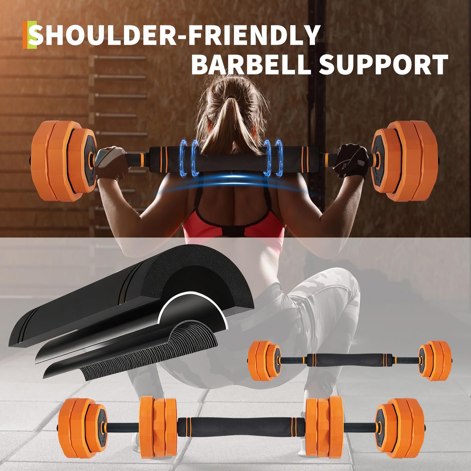 Verstellbare Hanteln, 44lbs Fr – Home Gym Used Bewertung und Preis